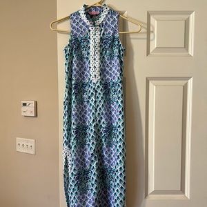 EUC girls size 8 Lillly Pulitzer maxi dress
